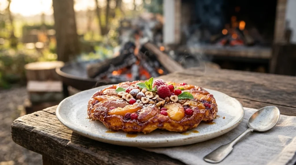 La cuisine créative au feu de bois