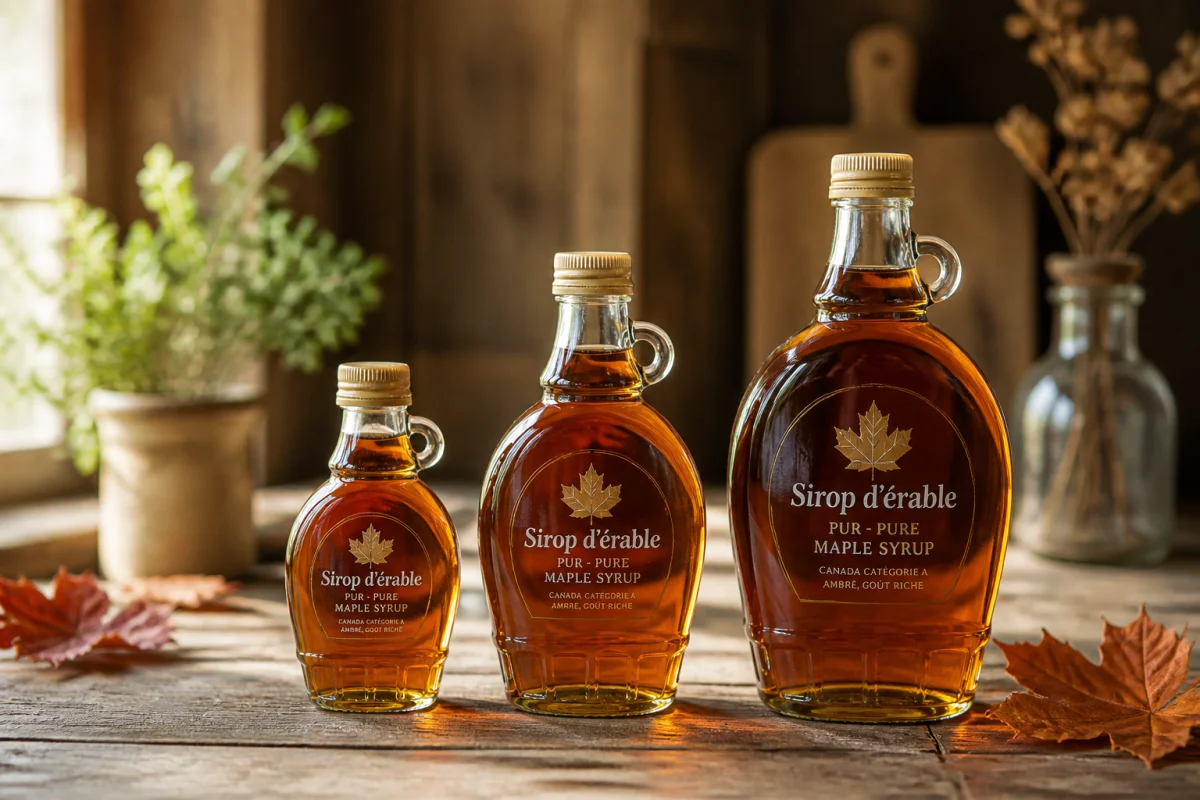 prix sirop d'érable