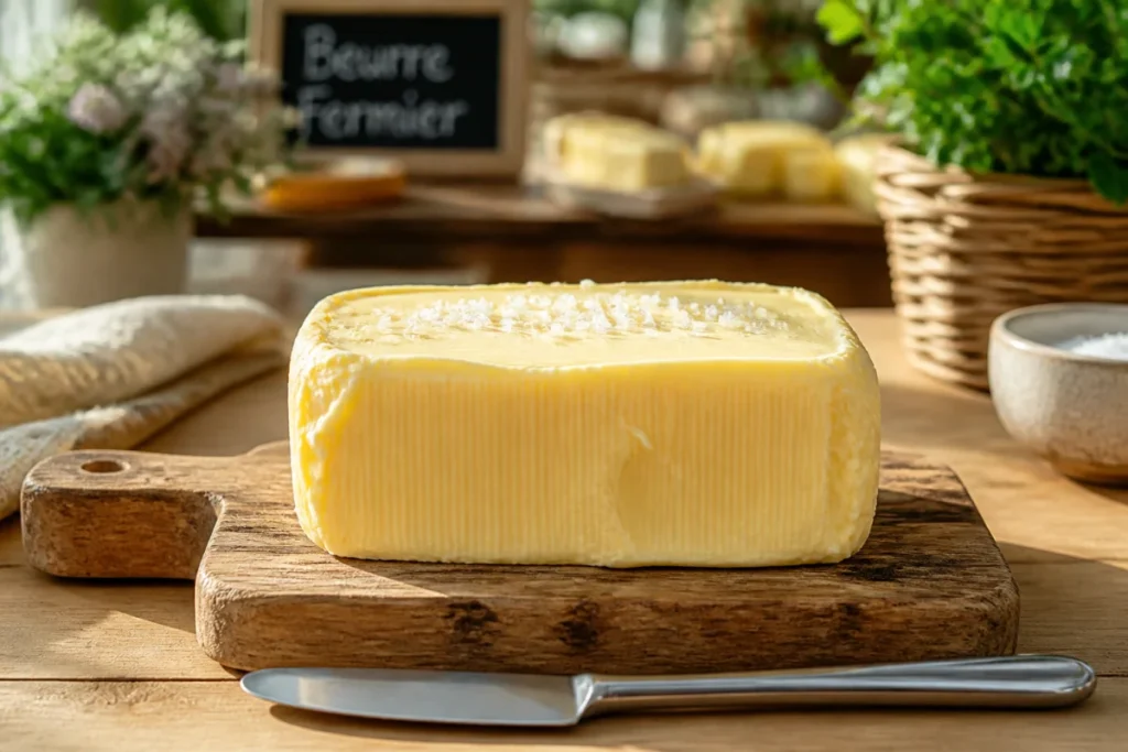 Prix du beurre demi-sel en magasin et au kilo
