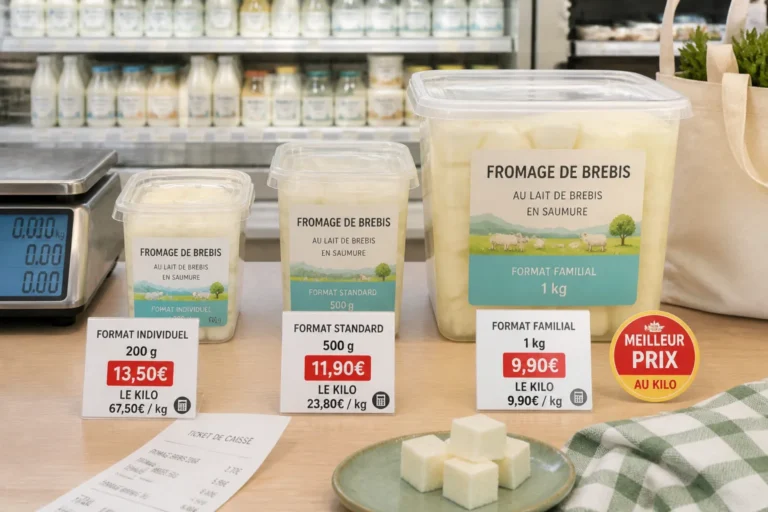 prix feta au kilo